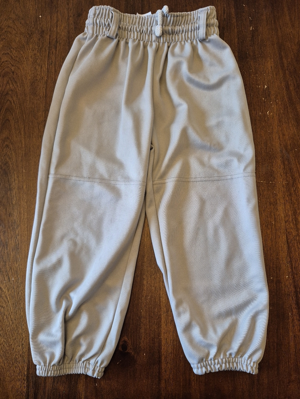 Kids Elastic-Waist Light Gray Jogger Pants